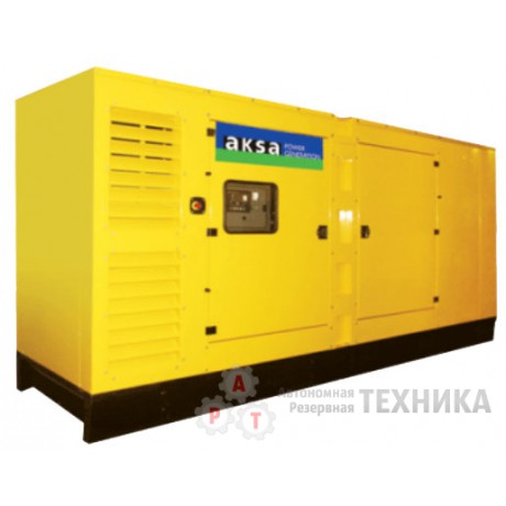 Дизельный генератор Aksa AC 550 в кожухе