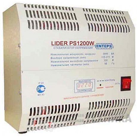 Стабилизатор напряжения Lider PS2000W-30-К