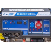 Бензогенератор 7,5 кВт TSS SGG 7500Е3A