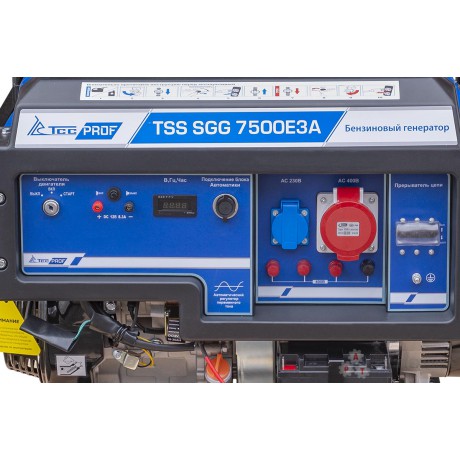 Бензогенератор 7,5 кВт TSS SGG 7500Е3A