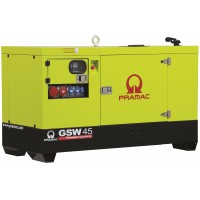 Дизельный генератор Pramac GSW 45 P в кожухе