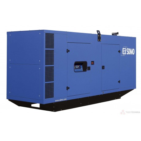 Дизельный генератор SDMO D300II в кожухе