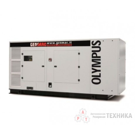 Дизельный генератор GENMAC G400IS в кожухе