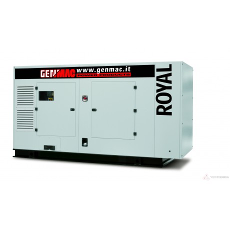 Дизельный генератор GENMAC G180PS в кожухе