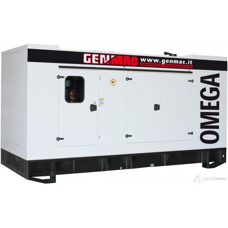 Дизельный генератор GENMAC G600PS в кожухе