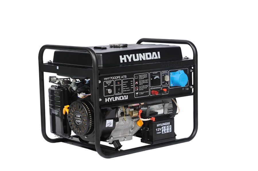 Бензиновый генератор HYUNDAI HHY 7020FE ATS  со скидкой
